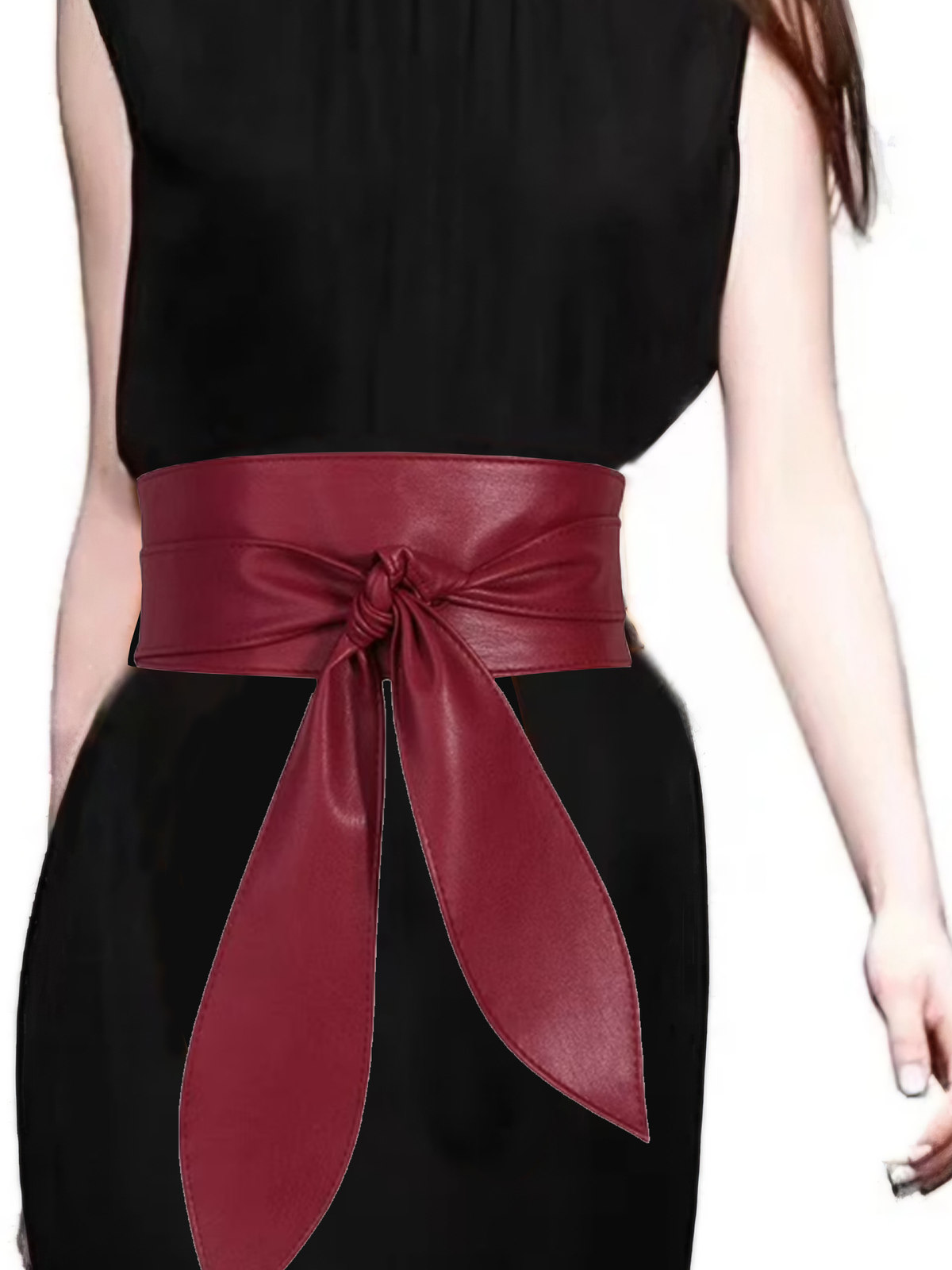 Obi belt in wine